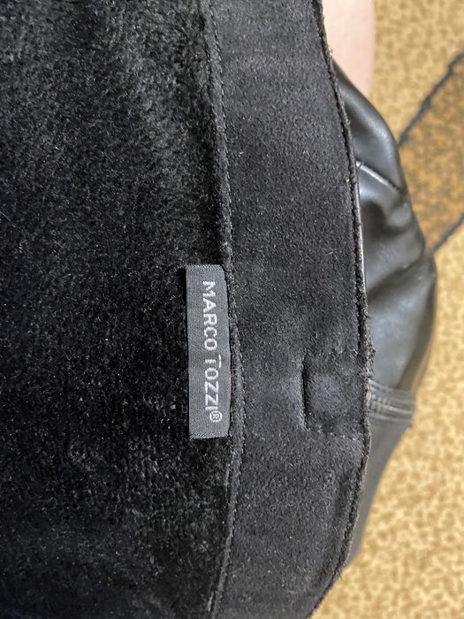 Продам высокие сапоги на каблуке