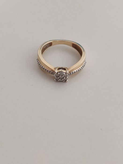 Inel  mǎrime 48 - diamante naturale