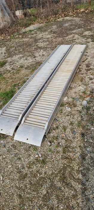 Rampe de aluminiu pentru încărcare miniexcavator