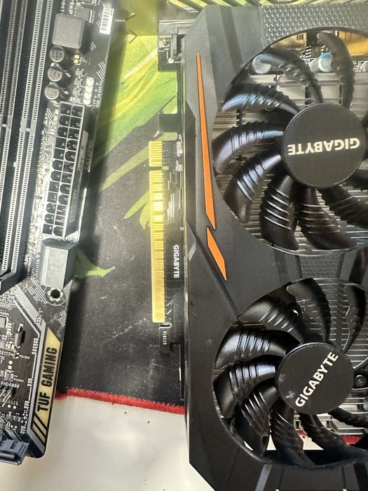 Kit AM4 — Ryzen 5 3600 + ASUS TUF B450M-Pro Gaming + GTX 1050 Ti 4GB