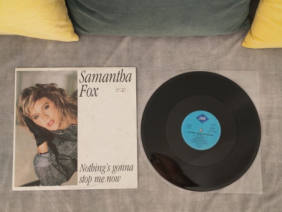 Lot 7 Viniluri Maxi Single 12" - Samantha Fox (Ediție Albastră Inclusă)