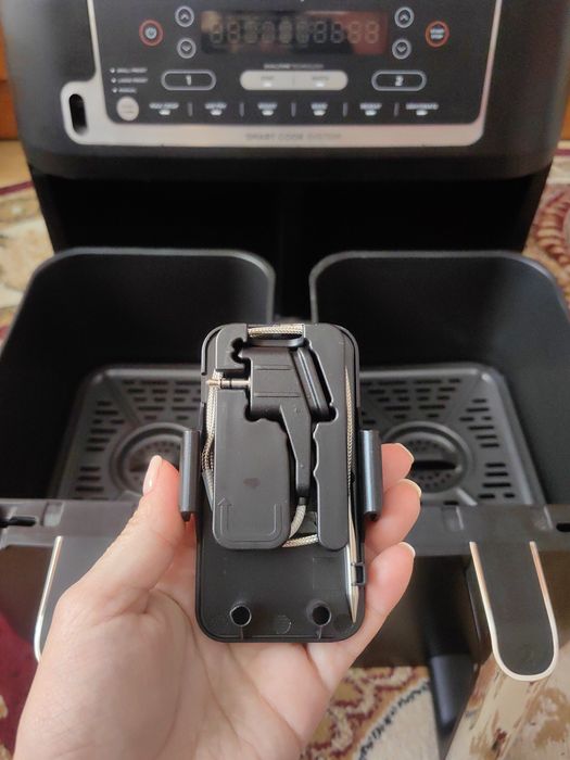 Air Fryer Ninja Dual AF451, 9.5l, 2470W, Friteuza cu aer cald ca Nou