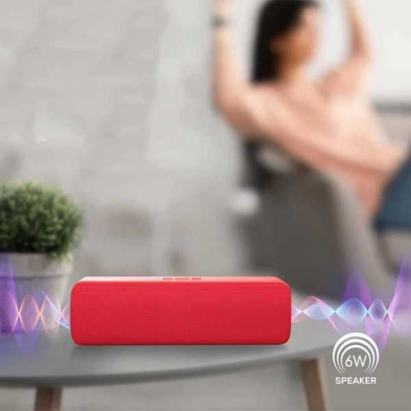 Boxa portabila Bluetooth Promate Capsule-2 slot microSD, stick USB, rosie noua Sigilata