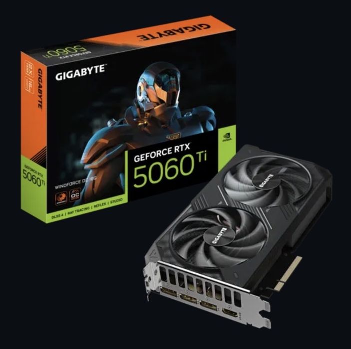 Gigabyte RTX5060Ti Windforce OC 16GB
