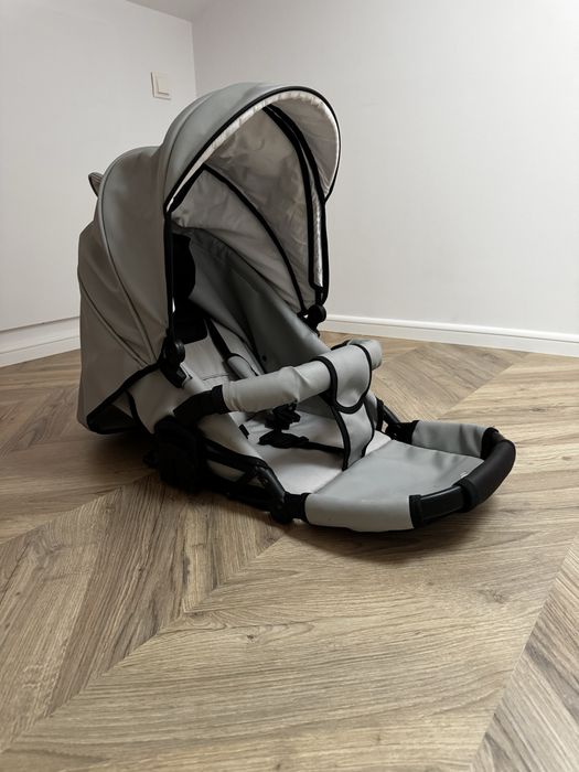 Carucior 3 in 1 Rider Soft Light Grey – Krausman