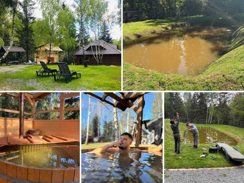 Rezerva weekend Cabana din Padure & Casuta din Copac – Belis - NOUTATE - LAC DE PESCUIT -TEREN DE SPORT