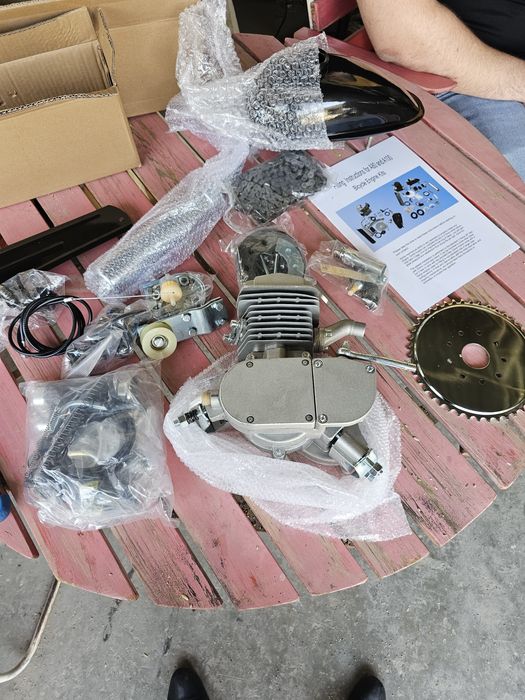 Новый веломотор 80 кубов