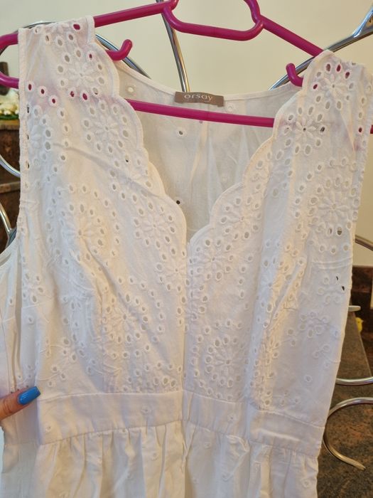 Rochie mini Orsay albă S-M (Poema, BSB)