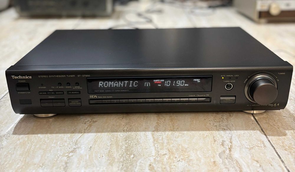 Tuner Sony ST-707 ES sau ST-SA3ES, tuner Rotel, NAD, Kenwood, Dual etc