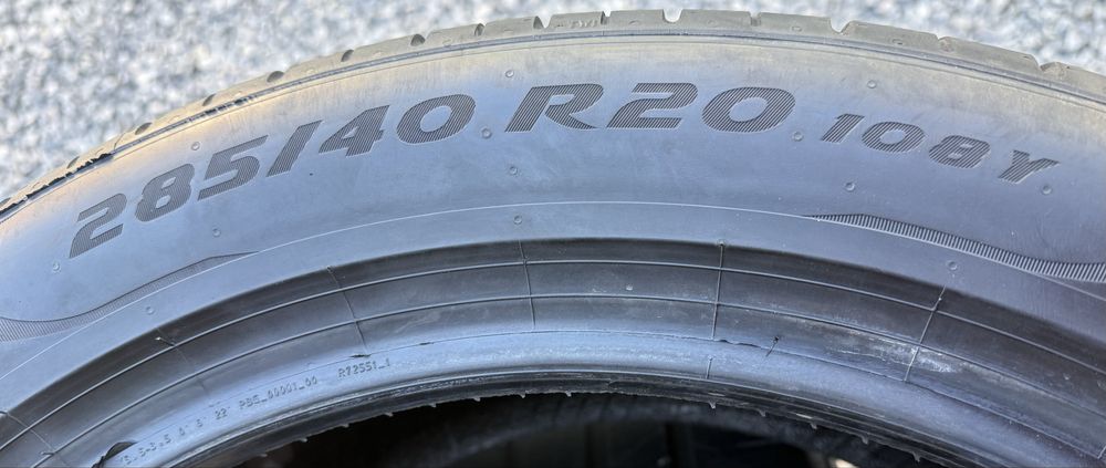 2бр 285/40/20 на 6мм с 23дот Пирели