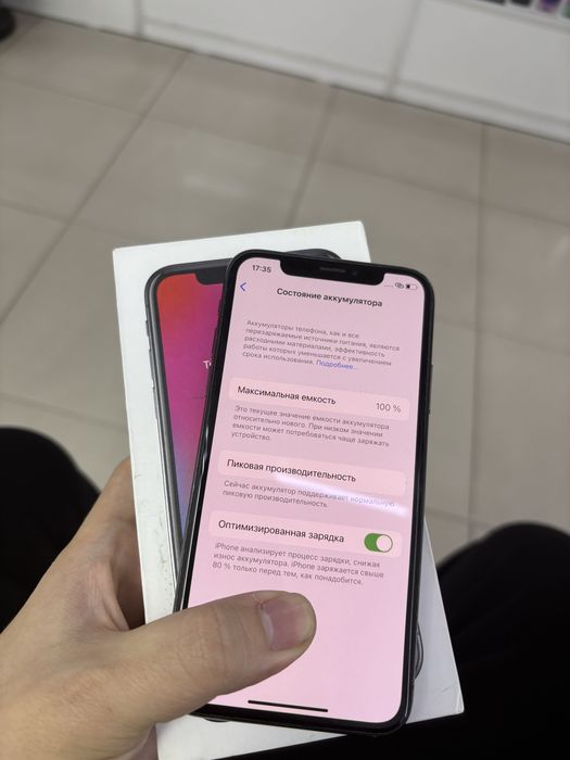 Iphone X в Идеальном состоянии 256gb