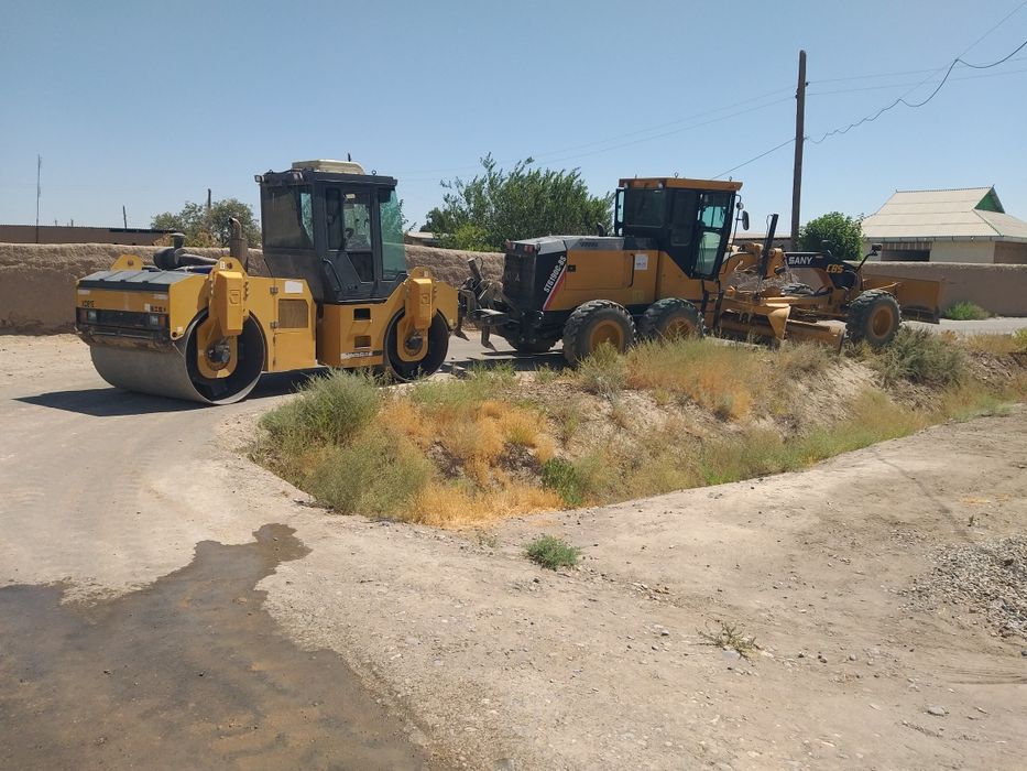 Texnika xizmati Greyder Katok Vodavoz