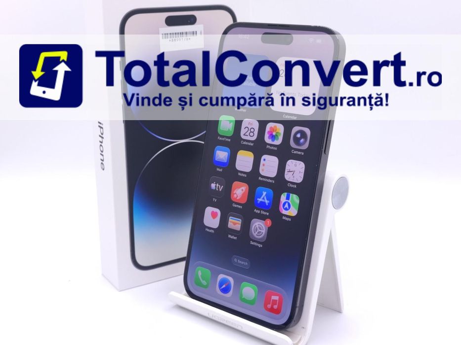 Apple iPhone 14 Pro Max 256GB Space Black, Garantie 24 luni | #D88991