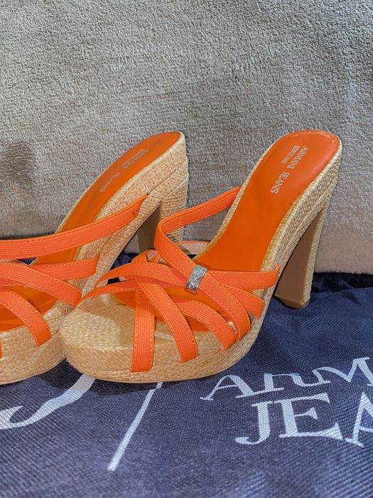 Armani Jeans сандали на платформа