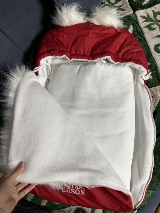 Зимний конверт на выписку для девочки. Новый