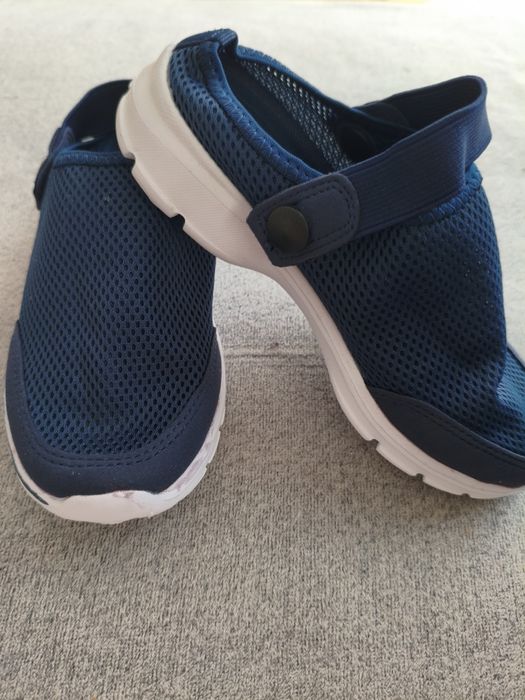 SMajong Kids – Sabot/șlapi copii, albastru, mărimea EU 32, noi