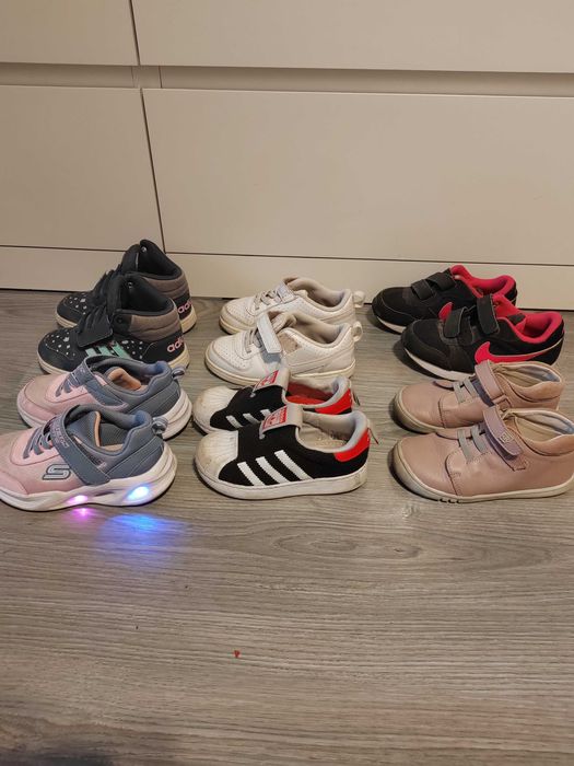 Adidasi Nike, Adidas, Skechers, unii din piele, marimi 25-26-27