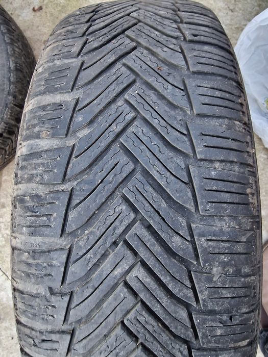 Jante tabla 5x112 195/65 R15 plus cauciucuri iarna