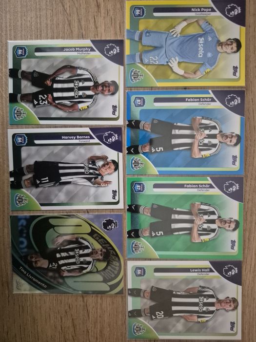 Topps Premier League 25/26 - базови, инсърти и паралели на отборите