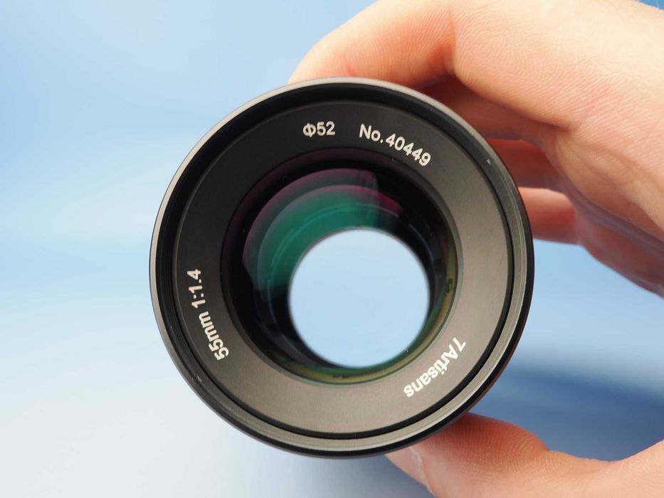 Obiectiv 7Artisans 55mm f/1.4 Mark II – Micro Four Thirds (M4/3)