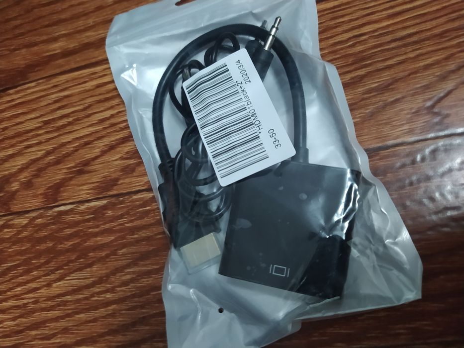 Конвертер HDMI VGA новый