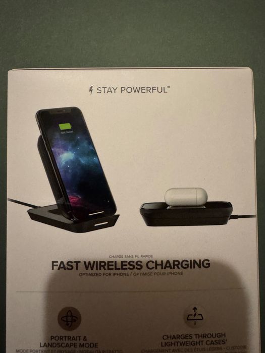 Încărcător WIRELESS Mophie/ încărcare rapidă