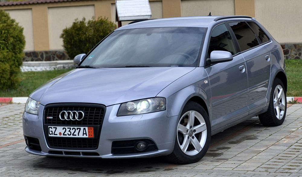 Audi a3 2.0 tdi 140 cp 3 x sline