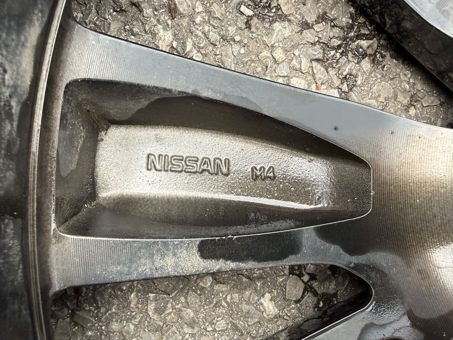 Оригинална джанта Нисан Кашкай Х-трейл 5Х114.3 OEM NISSAN QUASHQAI+2 J11 X-trail 19 цола единична бройка за резервна патерица без TPMS сензор датчик