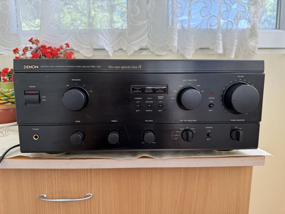 Denon PMA-1560 Чудовищен усилвател