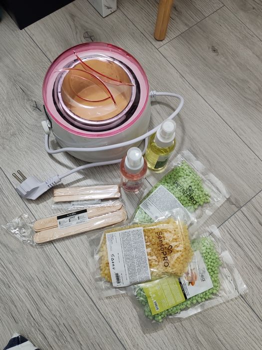 Aparat epilat cu ceara