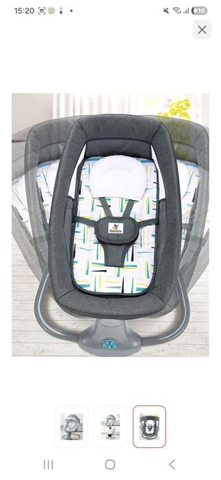 Детский шезлонг качеля Mastela