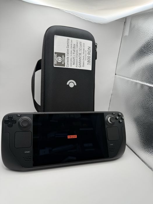 Consola Valve Gaming NOU!!! 64GB / 16GB RAM / 256GB Card Garantie 1An.