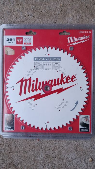 Disc/panza circular Milwaukee 254*30 mm