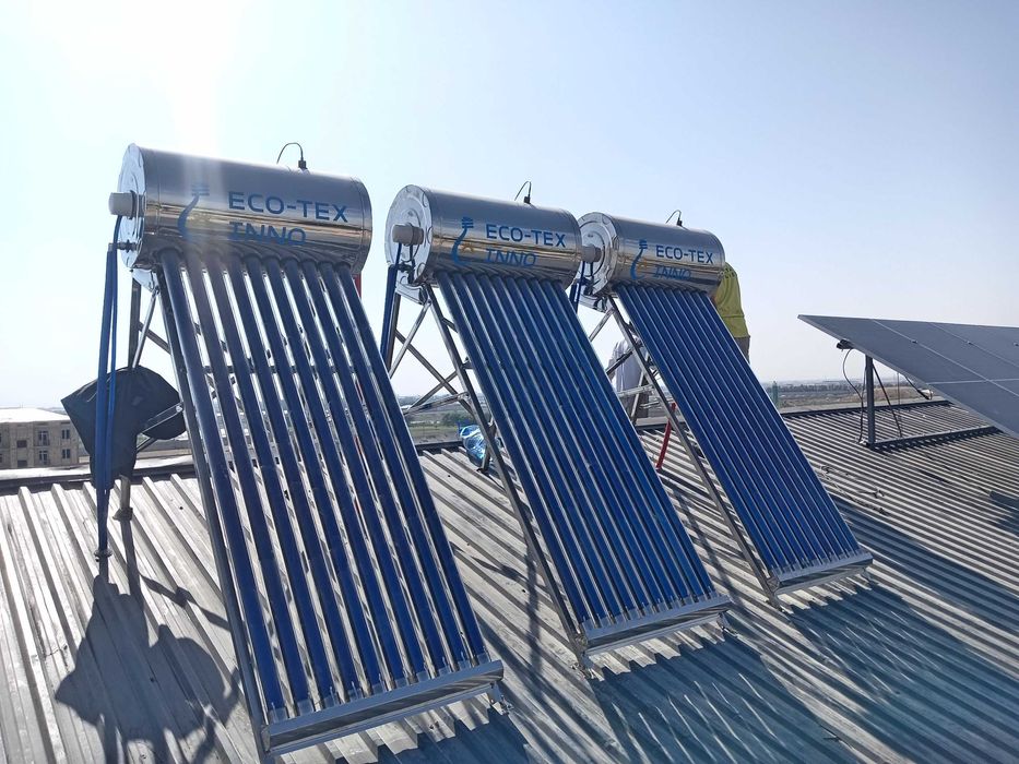 Куёш сув иситгичлари  улгуржи нархларда Хитойдан биринчи кул.