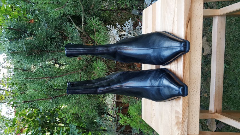 Cizme piele naturală marime 39 - interior 25,5 cm
