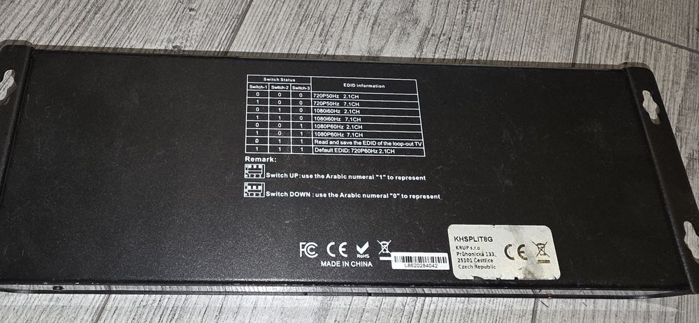 Spliter poe hdmi