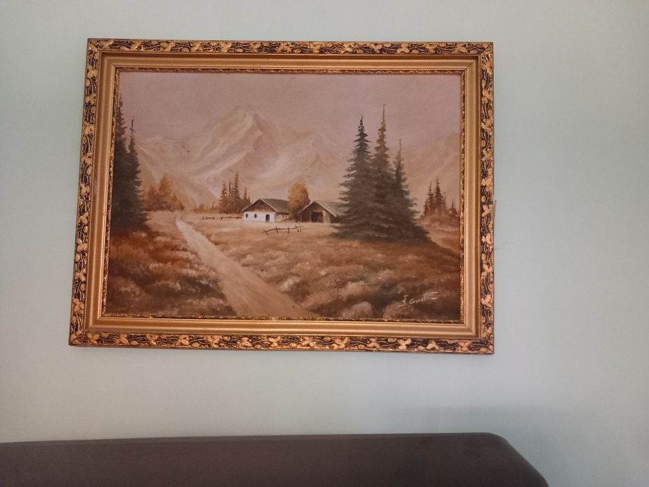 Vand tablouri pictate manual