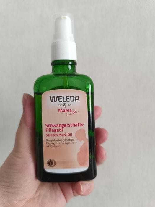 Продам масло для профилактики расстяжек Weleda.