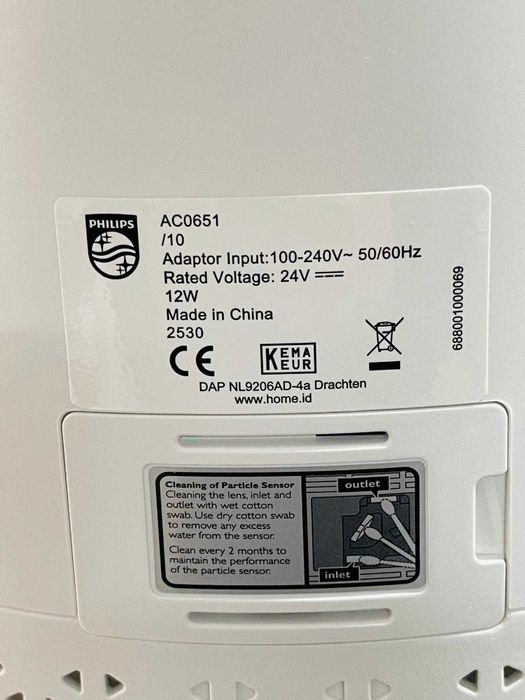 Purificator de aer Philips seria 600, ultra-silențios AC0651/10