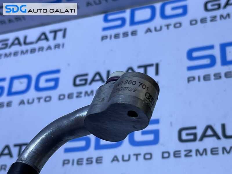 Furtun Conducta Compresor Aer Conditionat AC Clima Audi A4 B8 2.0 TDI 2008 - 2015 Cod 8K0260701 [M4093]