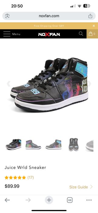 Чисто нови обувки на Juice Wrld