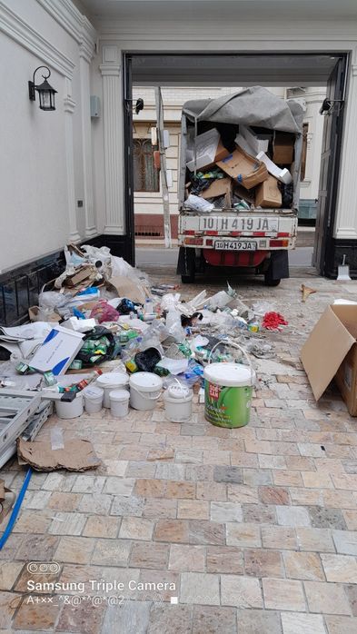 Вывоз мусор.Ахлат ташиш хизмати.Vivoz musora i xlam.Stroy musor olib