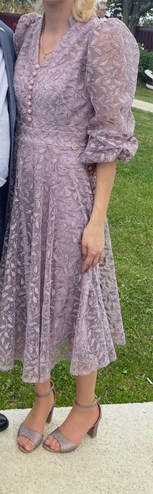 Rochie midi eleganta