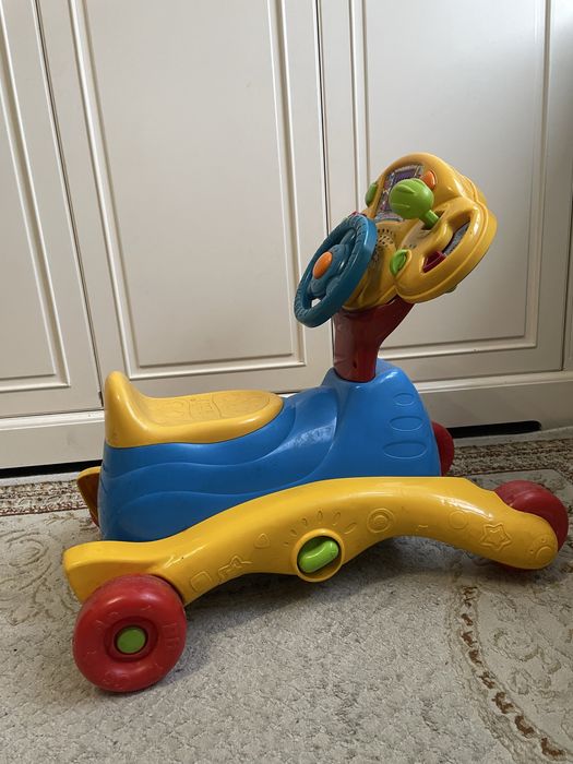 Vtech качалка-каталка, музыкальный руль