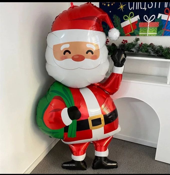 Продаются новогодний надувные шары Дед Мороз, олень и гирлянда
