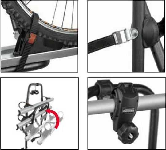 Suport 3 biciclete Menabo Stand Up 3
