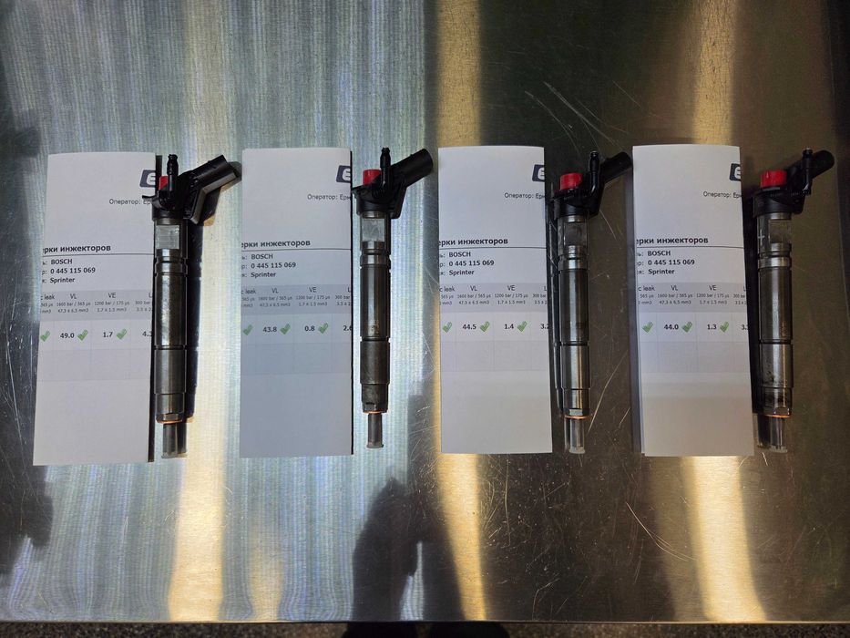 Форсунки на SPRINTER и VITO 646 двигатель