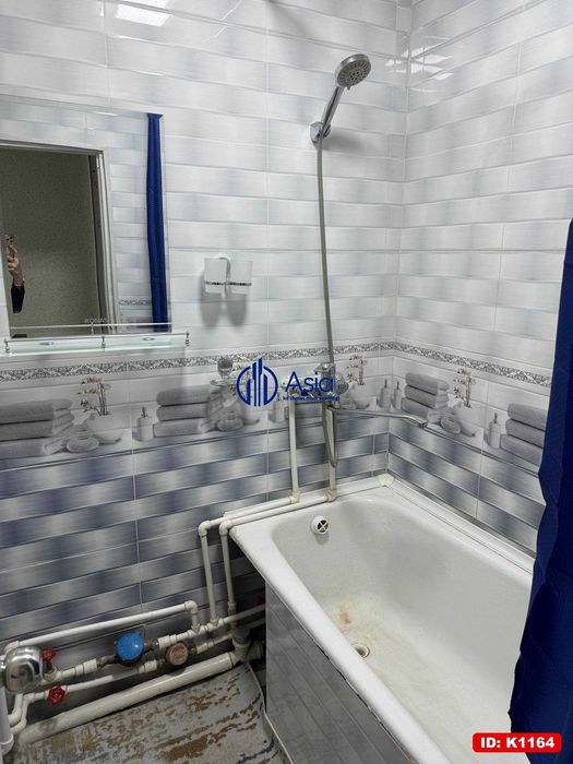 K1164 6-mikrdan barcha jihozlari bn 2x xona kvartira ijaraga beriladi