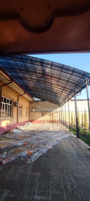 Том, Навес Лексан, металлоконструкция хизматлари