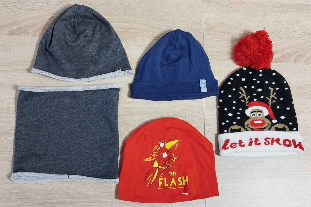 ЛОТ детски шапки и шал/есен-зима/